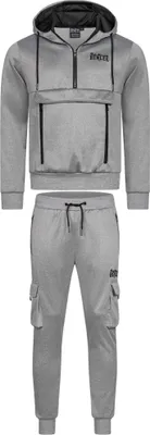 Produktbild von Lonsdale Moorpark Trainingsanzug Grau XL Mann Grau XL