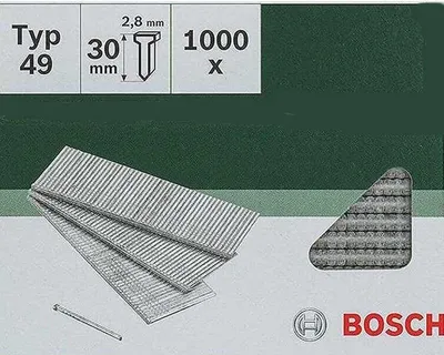 Produktbild von Bosch Nägel Typ 49 - 2.8 x 1.65 x 30 mm 10000 Stk. 2609255818