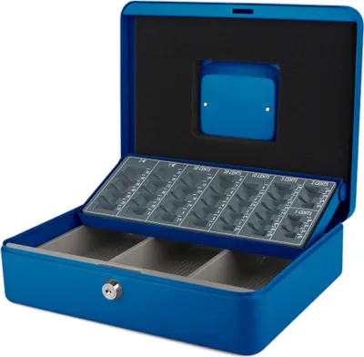 Produktbild von Pavo Geldkassette EURO blau