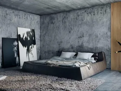 Produktbild von Doppelbett Bett Ehebett Design Luxus Luxur Polsterbett Designbett Leder Betten