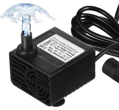 Tauchpumpe 12V 5W 500 l/h, bürstenlos, Mini-Pumpe