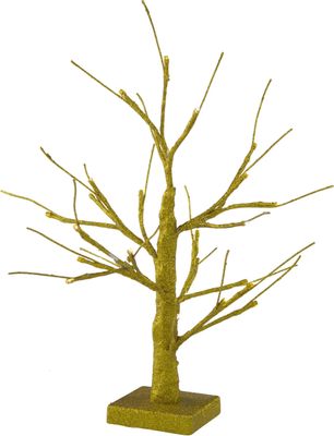 Lichter-Baum 45 cm hoch  mit 24 LED Gold