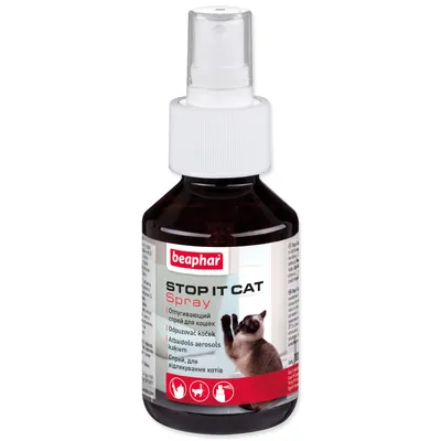 Zdjęcie produktu dla Spray Beaphar Stop It odstraszający wnętrze 100ml