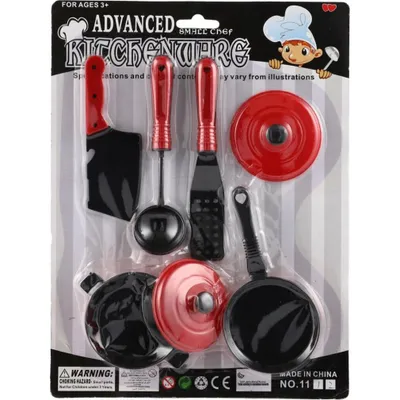 Produktbild von TEDDIES Geschirr-Set 7tlg. rot