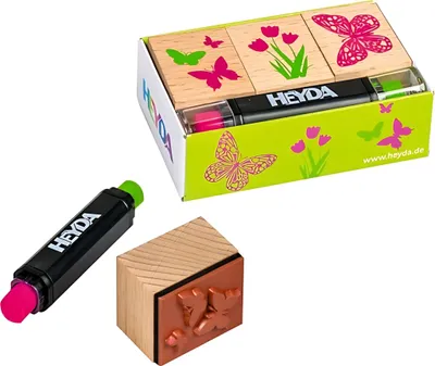 Immagine prodotto di Heyda 204888697 Set di francobolli "Primavera" 8 x 4,5 x 2,5 cm