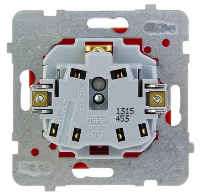 Image de Ospel GP-1GZD/m/00, blanc, IP20, 16 A, 71 mm, 39 mm, 71 mm