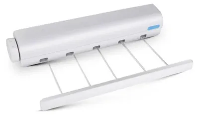 Produktbild von Wäscheleine 1 Stück, Ausziehbare Leine Mit 5 Drähten, Raumsparend Für Innen & Außen