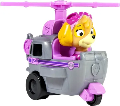 Produktbild von Paw Patrol Rescue Pup Racers, sortiert (1 Rennauto mit zugehörigem Welpen), nicht wählbar