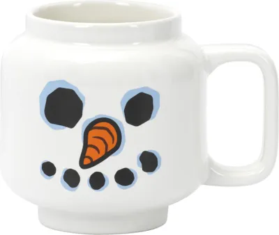 Produktbild von LEGO Kaffeetasse SNOWMAN 255 ml weiß im Karton