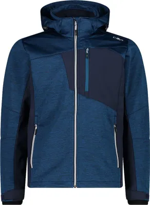 Produktbild von MAN Jacket Zip Hood petrol mel-nero (59LP) 54
