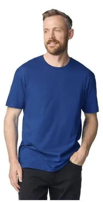 Produktbild von Gildan Soft-Style Herren T-Shirt, Kurzarm, Rundhalsausschnitt BC484 (3XL) (Gold)