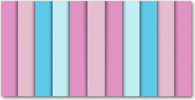 Produktbild von Tulup® Leinwandbild - 140x70 cm - Wandkunst - Drucke auf Leinwand - Leinwanddruck  - Kunst: modern & klassisch - Mehrfarbig - Farbige Streifen