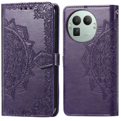 Imagen del producto de Funda tipo libro para Realme GT 8 Pro, marca imoshion, color violeta