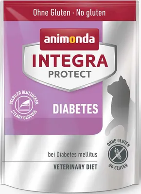 Produktbild von Katzenfutter trocken animonda Integra Protect Diabetes glutenfrei 300 g