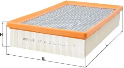 Zdjęcie produktu dla Filtr powietrza KNECHT LX 1212