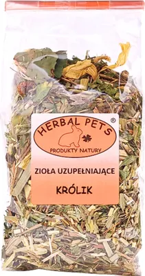 Produktbild von Naturliche Kräuterergänzung Für Kaninchen – Unterstützung Für Gesundheit 100G