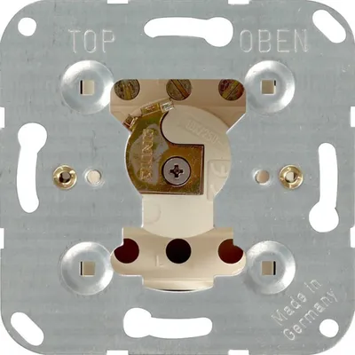 Image de GIRA Bouton-poussoir à clé Standard 55, E2, Event transparent, Event, Event opaque, Esprit, ClassiX, Système 55 016300 (016300)