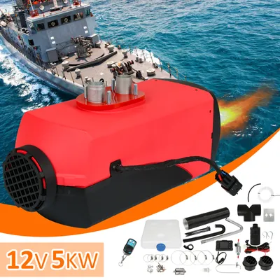 Immagine prodotto di Jopassy 5KW riscaldatore di parcheggio diesel per veicoli 12V riscaldatore diesel ad aria con telecomando e interruttore LCD per camper, barche, camion e rimorchi camper