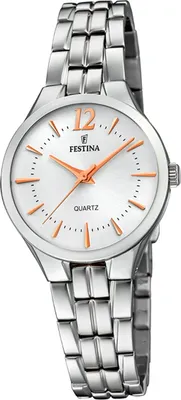 Produktbild von Festina Damen Uhr F20216/1 Edelstahl Armbanduhr Mademoiselle silber D2UF20216/1
