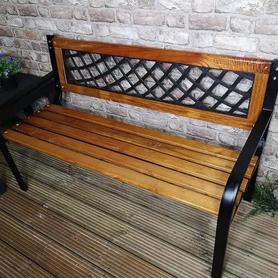 Imagen del producto de Silecomplaza Parkbank: Banco para jardín - 118 cm