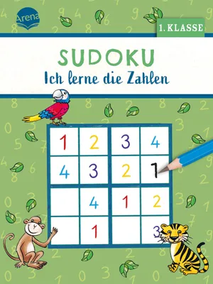 Produktbild von Sudoku. Ich lerne die Zahlen (1. Klasse)