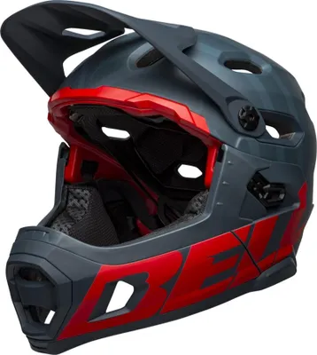 Obrázok produktu pre Bell Helmets Super DH Spherical, Celotvárová prilba, Zapuzdrená konštrukcia, Priezor prilby, Matný