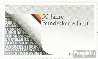 Produktbild von Briefmarken BRD (BR.Deutschland) 2008 Mi 2655 (kompl.Ausg.) selbstklebende Ausgabe postfrisch Kartellamt