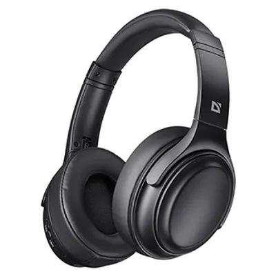 Produktbild von Defender FreeMotion B535, Kopfhörer mit Mikrofon, Lautstärkeregler, schwarz, 2.0, ANC, 40 mm Treiber USB Typ