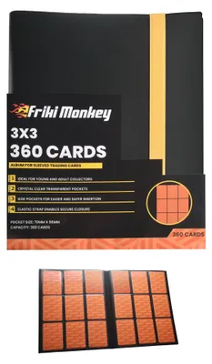 Produktbild von Friki Monkey - 9 Pocket Binder Elastic Black