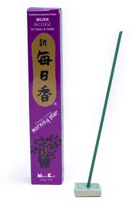 Produktbild von Japanische Räucherstäbchen - Duftrichtung Muschel - 50 Stäbchen pro Packung
