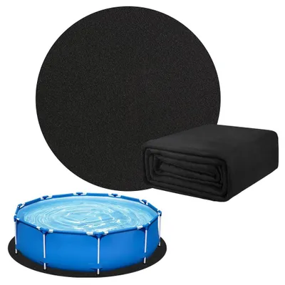 Obrázek produktu pro Podložka pod bazén, průměr 370 cm, kulatá, skládací, pro venkovní použití