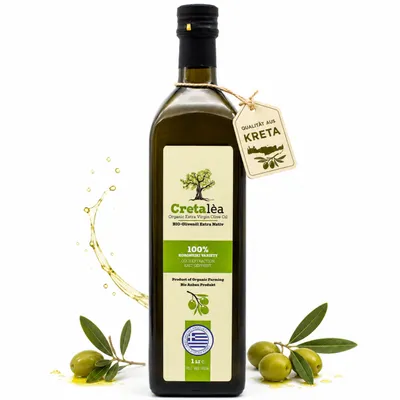 Produktbild von Olivenöl Extra Nativ 1 Liter aus Kreta Griechenland 0,28% Säure