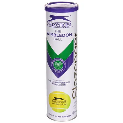 Obrázek produktu pro Slazenger Wimbledon Ultra Vis tenisové míče balení 4 ks