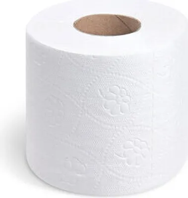 Produktbild von 40x Toilettenpapier perforation 3-lagig Ø 12cm 28m 250 BlattMix