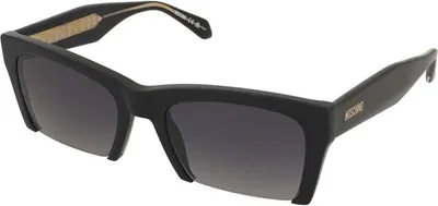 Produktbild von Moschino MOS196/S BLACK/DARK GREY SHADED 53/21/140 Damenbrillen Sonnenbrillen