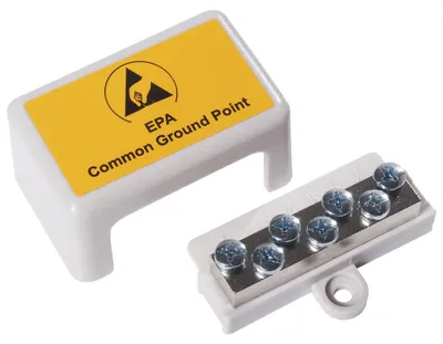 Produktbild von Warmbier Zentrale Erdungsleiste, ESD 2200.B (Erdungspunkt Zentralbox Verteiler)