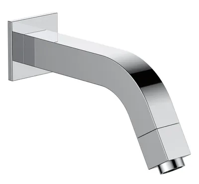 Produktbild von DEUSENFELD WVQ - Design Wandventil "QUADRO" Wasserhahn, Wandhahn, Kaltwasser Armatur, eckig, für Badezimmer, Keller, Waschraum,  DN15 1/2", verchromt