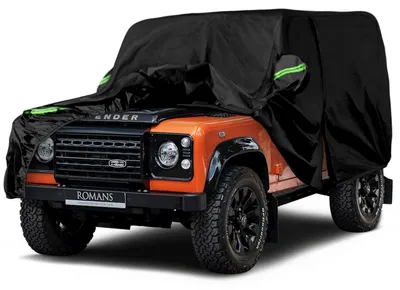 Imagen del producto de Solidchoice: Cubierta impermeable para automóvil, compatible con Land Rover Defender 90
