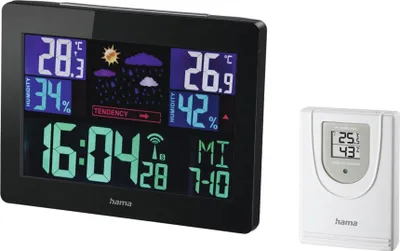 Produktbild von Hama Wetterstation Color EWS-1400