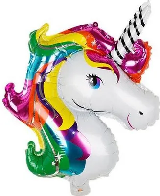 Image de Ballon Licorne 65x48cm 1p.