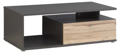 Produktbild von Couchtisch COMO 120 x 59 cm Optik Grau / Planked Eiche von Forte
