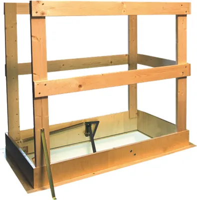 Produktbild von Altrex Woodytrex Treppenschutzgitter