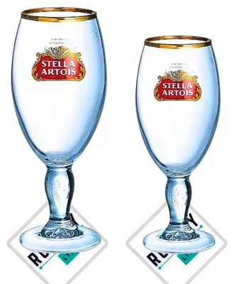 Biergläser-Set: Pint & Halbpint, 2 Stück, Glas, spülmaschinengeeignet