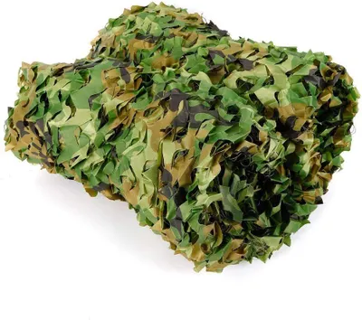 Imagen del producto de Lona de camuflaje verde - 6x8 metros - Impermeable - Refugio para exteriores