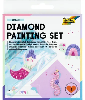 Imagen del producto de folia 31801 folia Diamond Painting Mermaid mehrfarbig