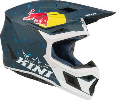 Immagine prodotto di Kini Red Bull Mx3 1.0 Casco offroad Junior Blu M Blu M