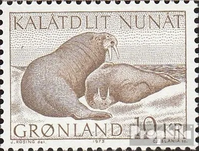 Produktbild von Briefmarken Dänemark - Grönland 1973 Mi 83 (kompl.Ausg.) postfrisch Tierwelt