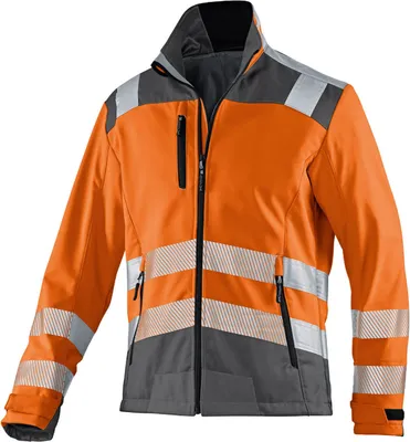 Produktbild von Kübler Reflectiq Softshell Jacke PSA 2 warnorange/anthrazit Gr. S