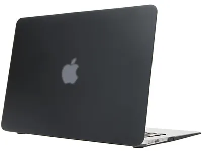 Produktbild von NALIA Schutz Hülle für MacBook Air 13 Zoll (2015), Slim Cover Etui Case Tasche Schwarz
