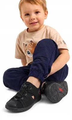 Obrázek produktu pro Reima 5400157C-9990 dětské barefoot boty v černé barvě